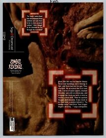 Zombie Revenge Sega Dreamcast Game Promo 2000 Full Page Print Ad