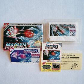 Magmax Famicom  Nintendo Japan NES  Very Good condition! sticker include