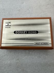 RARE! Vintage 1982 Donkey Kong Game and Watch MULTI SCREEN  DK-52 Nintendo