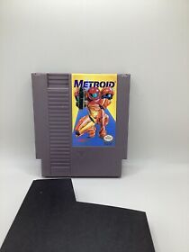 Metroid (Nintendo NES, 1987) etiqueta amarilla probada y funcionando