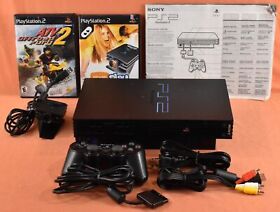Sony Original PlayStation 2 Console Bundle w/Controller Games Eye Toy Camera
