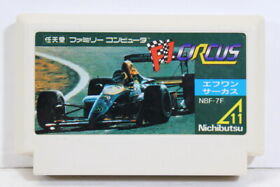 F1 Circus Nintendo FC Famicom NES Japan Import US Seller F487