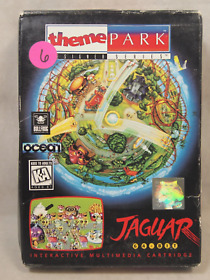 Theme Park (Atari Jaguar) Authentic BOX ONLY