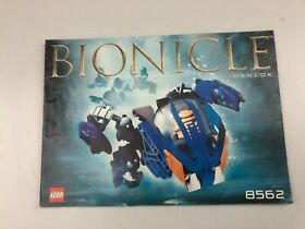 Lego Bionicle 8562 Gahlok Instruction Manual Good Condition
