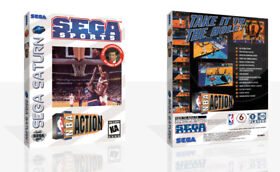 - NBA Action Saturn Replacement Spare Case + Box Art Work Cover Only