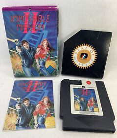 Impossible Mission II 2 NES Nintendo CIB w Box  American Video Entertainment 