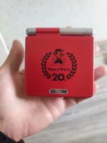 iQue Nintendo Game Boy Advance Sp Limited Edtion Mario 20th