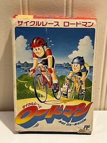 Cycle Race Roadman Road Man in box JAPAN-LOCKED Nintendo Famicom NES
