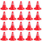20Pcs Roadblocks Toys Road Cones Roadblock Toys Traffic Cones Toy