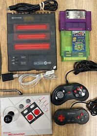 Hyperkin RetroN 3 HD Console for NES, SNES, Genesis -Controllers & Games