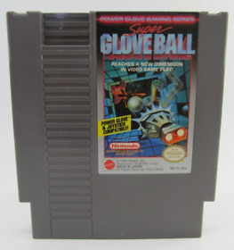 Super Glove Ball (Nintendo NES, 1990) Authentic Cleaned Tested Working
