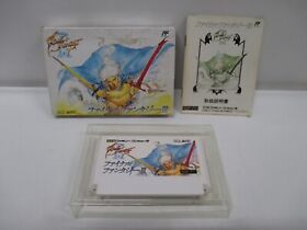 NES -- FINAL FANTASY 3 -- Box. Can data save! Famicom, JAPAN Game. 10725