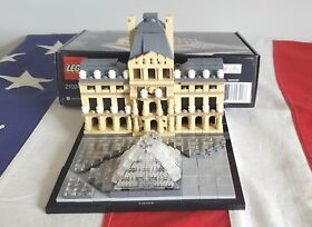 LEGO Architecture Louvre (21024) AFOL Owned, Complete w/Box & Instructions!!