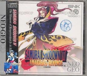 Neo Geo CD Samurai Shodown IV amakusa's revenge neo geo cd US Sealed