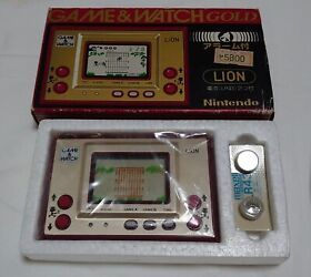 Nintendo Game ＆ Watch Lion Boxed Japan Never Used