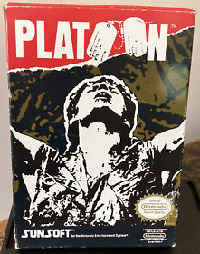 Platoon NES Game Original Box No Manual