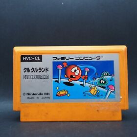 Nintendo Famicom NES Cart Only Clu Clu Land Japan Import NTSC-J