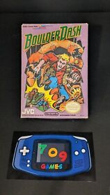 Boulder Dash (Nintendo Entertainment System, 1990) NES CIB COMPLETE
