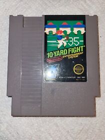 10-Yard Fight Vintage  NES  Game..Works!!