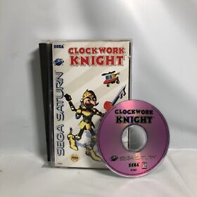 Clockwork Knight  (Sega Saturn) Authentic Disc Case & Manual - Working Tested