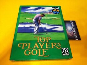 CARTON BOX  Neo Geo Top Player's Golf   Neogeo  AES SNK