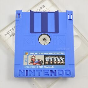 MARIO F1 RACE Disk Only Nintendo Famicom Disk dk