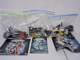 Lot of Used Incomplete LEGO Bionicle Sets 8697 8952 8953 Ignika Icarax Mutran