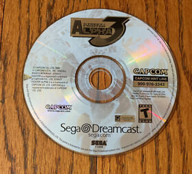 Street Fighter Alpha 3 (Sega Dreamcast, 2000) Disc Only - DOES NOT READ