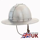 European English Kettle Hat Helmet LARP Medieval Reenactment Costume gladiator A