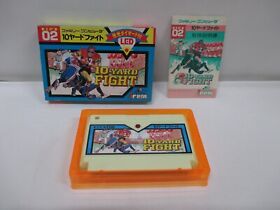 NES -- 10-Yard Fight -- Box. Famicom, JAPAN Game. IREM. 10370