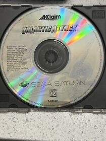 Galactic Attack (Sega Saturn, 1995) Disc Only