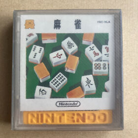 Mahjong Nintendo Famicom Disk System Japan Tested VG RetroGaming w/manual