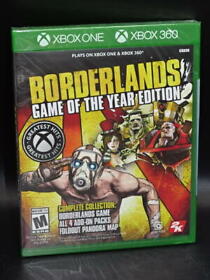Borderlands GOTY Xbox One and Xbox 360 Version BRAND NEW!