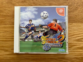 Virtua Striker 2 2000 JPN Sega Dreamcast DC Great Game!