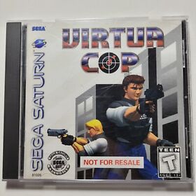 Virtua Cop [Not for Resale] - CIB - Good - Sega Saturn