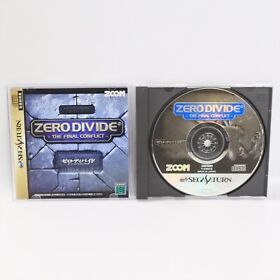 ZERO DIVIDE the Final Conflict Sega Saturn 2052 ss