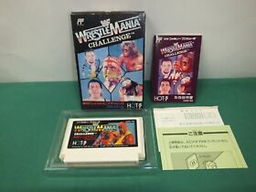 NES -- WWF Wrestlemania Challenge -- Famicom, Japan Game. 11008-2