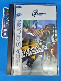 Courier Crisis - Sega Saturn Video Game Complete in Box *CCGHouse*