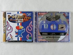 World Cup 98 France Road to Win SS Sega Saturn From Japan