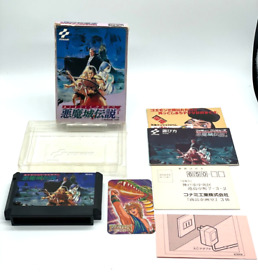 "Akumajo Densetsu Castlevania III" Nintendo Famicom NES Japan Import Complete