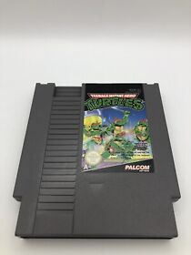 Teenage Mutant Hero Turtles Nintendo Nes Cart PAL 1990 #0407
