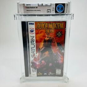 Duke Nukem 3D - Sega Saturn, 1997 Sealed Brand New Graded POP 1 NICE WATA 9.8 A+