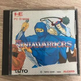 Ninja Warriors PCEngine PCE Taito Used Japan Boxed Tested Working Action Game