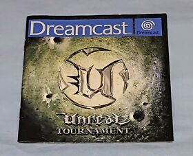 Unreal Tournament - MANUAL ONLY Original Sega Dreamcast PAL Version