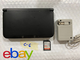 Nintendo 3DS LL XL Region Free.  Pen, Charger, 64gb card included  LOT #C-6