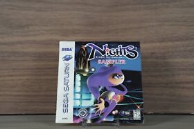 Nights Into Dreams Sampler (Sega Saturn, 1996) with Sleeve Tested