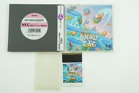 Fantasy Zone Hu Card Sega Nec PC Engine From Japan
