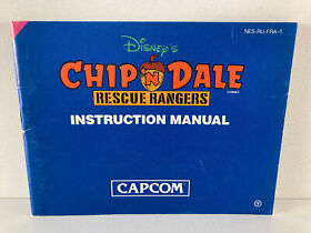 Nes Manual Chip N'Dale Rescue Rangers FRA - Nintendo NES