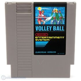 Nintendo NES - Volleyball PAL-B mit OVP OVP beschädigt