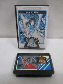 NES -- THE QUEST OF KI Kai DRUAGA -- Action. Famicom, JAPAN Game. NAMCO. 10191